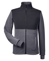 Spyder S17298 Men's Pursuit Jacket #color_FRONTR HTHR/ BLK