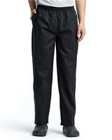 Artisan Collection by Reprime RP553 Unisex Essential Chef's Pant #color_BLACK