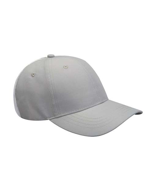 Adams PE105 Adult Contrast Back Stripe Clubhouse Cap #color_GREY