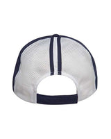 Adams PE105 Adult Contrast Back Stripe Clubhouse Cap #color_NAVY