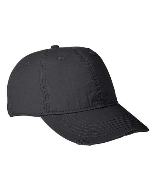 Adams IM101 Distressed Image Maker Cap #color_BLACK