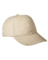 Adams IM101 Distressed Image Maker Cap #color_KHAKI