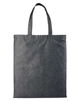 Artisan Collection by Reprime RP998 Denim Tote Bag #color_BLACK DENIM