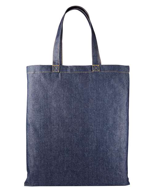 Artisan Collection by Reprime RP998 Denim Tote Bag #color_INDIGO DENIM