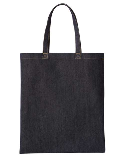 Artisan Collection by Reprime RP998 Denim Tote Bag #color_INDIGO DENIM
