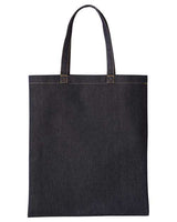 Artisan Collection by Reprime RP998 Denim Tote Bag #color_INDIGO DENIM