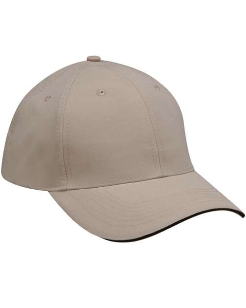 Adams PE102 Adult Performer Cap #color_KHAKI/ BLACK