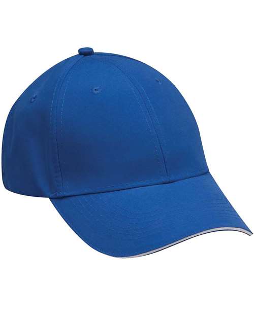 Adams PE102 Adult Performer Cap #color_ROYAL/ WHITE