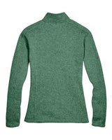 Devon & Jones DG793W Ladies' Bristol Full-Zip Sweater Fleece Jacket #color_FOREST HEATHER