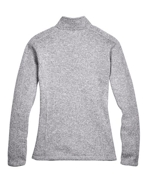 Devon & Jones DG793W Ladies' Bristol Full-Zip Sweater Fleece Jacket #color_GREY HEATHER