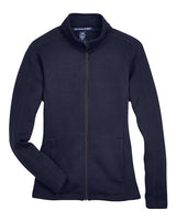 Devon & Jones DG793W Ladies' Bristol Full-Zip Sweater Fleece Jacket #color_NAVY