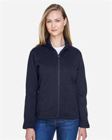 Devon & Jones DG793W Ladies' Bristol Full-Zip Sweater Fleece Jacket #color_NAVY