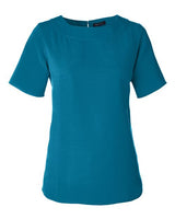 Devon & Jones DP613W Ladies' Perfect Fit Boat-Neck Blouse #color_DARK TEAL