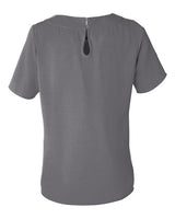 Devon & Jones DP613W Ladies' Perfect Fit Boat-Neck Blouse #color_GRAPHITE