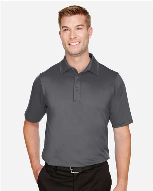 Devon & Jones DG21 Men's CrownLux Performance Range Flex Polo #color_GRAPHITE