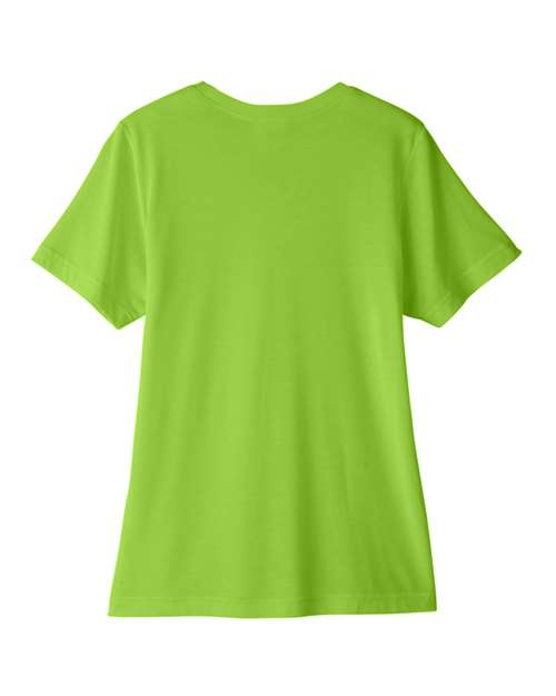 Core 365 CE111W Ladies' Fusion ChromaSoft Performance T-Shirt #color_ACID GREEN