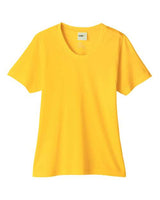 Core 365 CE111W Ladies' Fusion ChromaSoft Performance T-Shirt #color_CAMPUS GOLD