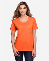 Core 365 CE111W Ladies' Fusion ChromaSoft Performance T-Shirt #color_CAMPUS ORANGE
