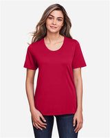 Core 365 CE111W Ladies' Fusion ChromaSoft Performance T-Shirt #color_CLASSIC RED
