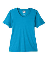 Core 365 CE111W Ladies' Fusion ChromaSoft Performance T-Shirt #color_ELECTRIC BLUE