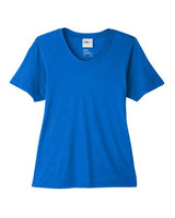 Core 365 CE111W Ladies' Fusion ChromaSoft Performance T-Shirt #color_TRUE ROYAL