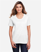 Core 365 CE111W Ladies' Fusion ChromaSoft Performance T-Shirt #color_WHITE