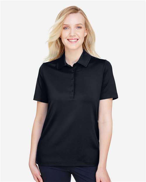 Devon & Jones DG21W Ladies' CrownLux Performance Range Flex Polo #color_BLACK