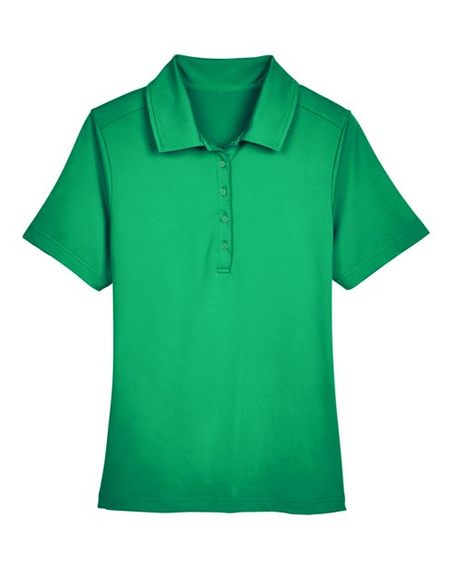 Devon & Jones DG21W Ladies' CrownLux Performance Range Flex Polo #color_KELLY GREEN