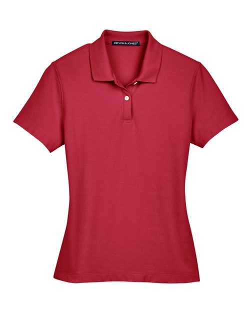 Devon & Jones DG150W Ladies' DRYTEC20 Performance Polo #color_RED