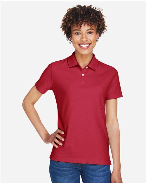Devon & Jones DG150W Ladies' DRYTEC20 Performance Polo #color_RED