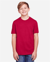 Core 365 CE111Y Youth Fusion ChromaSoft Performance T-Shirt #color_CLASSIC RED
