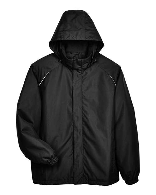 Core 365 88189 Men's Brisk Insulated Jacket #color_BLACK
