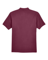 Devon & Jones D100 Men's Pima Piqu Short-Sleeve Polo #color_BURGUNDY