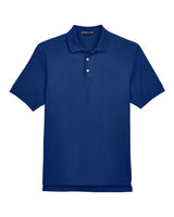 Devon & Jones D100 Men's Pima Piqu Short-Sleeve Polo #color_TRUE ROYAL