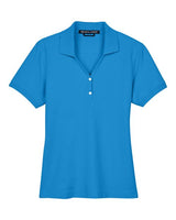 Devon & Jones D100W Ladies' Pima Piqu Y-Collar Polo #color_FRENCH BLUE