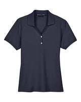 Devon & Jones D100W Ladies' Pima Piqu Y-Collar Polo #color_NAVY