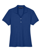Devon & Jones D100W Ladies' Pima Piqu Y-Collar Polo #color_TRUE ROYAL