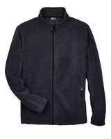 Core 365 88190 Men's Journey FleeceJacket #color_HEATHER CHARCOAL