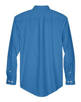 Devon & Jones D630 Men's Crown Woven Collection Solid Oxford #color_FRENCH BLUE