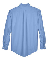 Devon & Jones D630 Men's Crown Woven Collection Solid Oxford #color_LIGHT BLUE