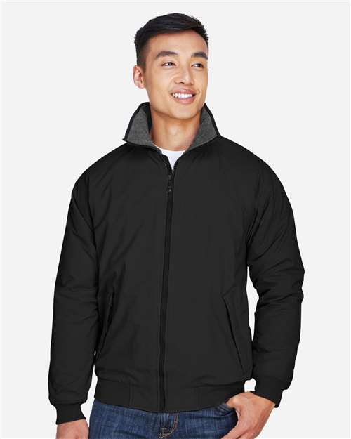 Devon & Jones D700 Men's Three-Season Classic Jacket #color_BLACK