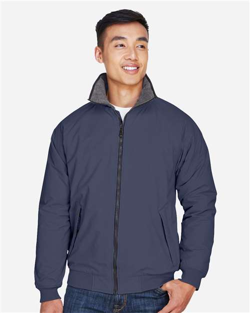 Devon & Jones D700 Men's Three-Season Classic Jacket #color_NAVY