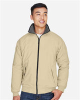 Devon & Jones D700 Men's Three-Season Classic Jacket #color_STONE