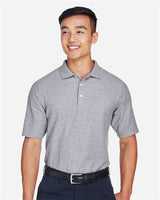 Devon & Jones DG150 Men's DRYTEC20 Performance Polo #color_GREY HEATHER