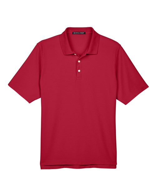 Devon & Jones DG150 Men's DRYTEC20 Performance Polo #color_RED