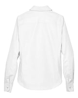 Devon & Jones D620W Ladies' Crown Woven Collection Solid Broadcloth #color_WHITE