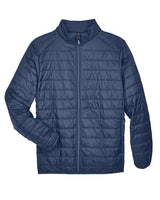 Core 365 CE700 Men's Prevail Packable Puffer Jacket #color_CLASSIC NAVY