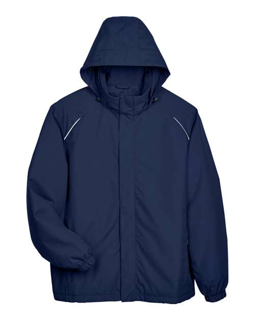 Core 365 88189T Men's Tall Brisk Insulated Jacket #color_CLASSIC NAVY