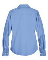 Devon & Jones D630W Ladies' Crown Woven Collection Solid Oxford #color_LIGHT BLUE