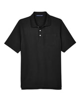 Devon & Jones DG150P Men's DRYTEC20 Performance Pocket Polo #color_BLACK